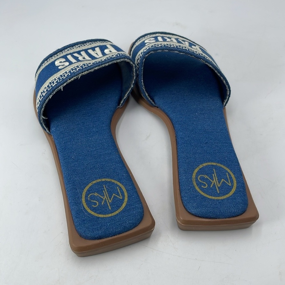 Makers Bobbie-4 Flat Slip On Comfort Sandal - Picture 3 of 6